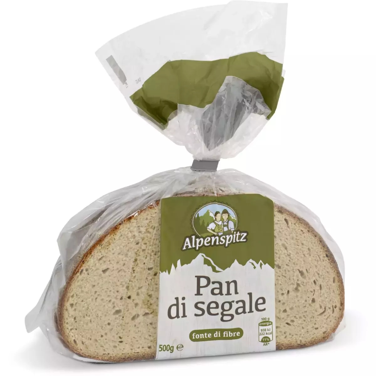 Pan di segale 500 g Alpenbrot in offerta da Eurospin