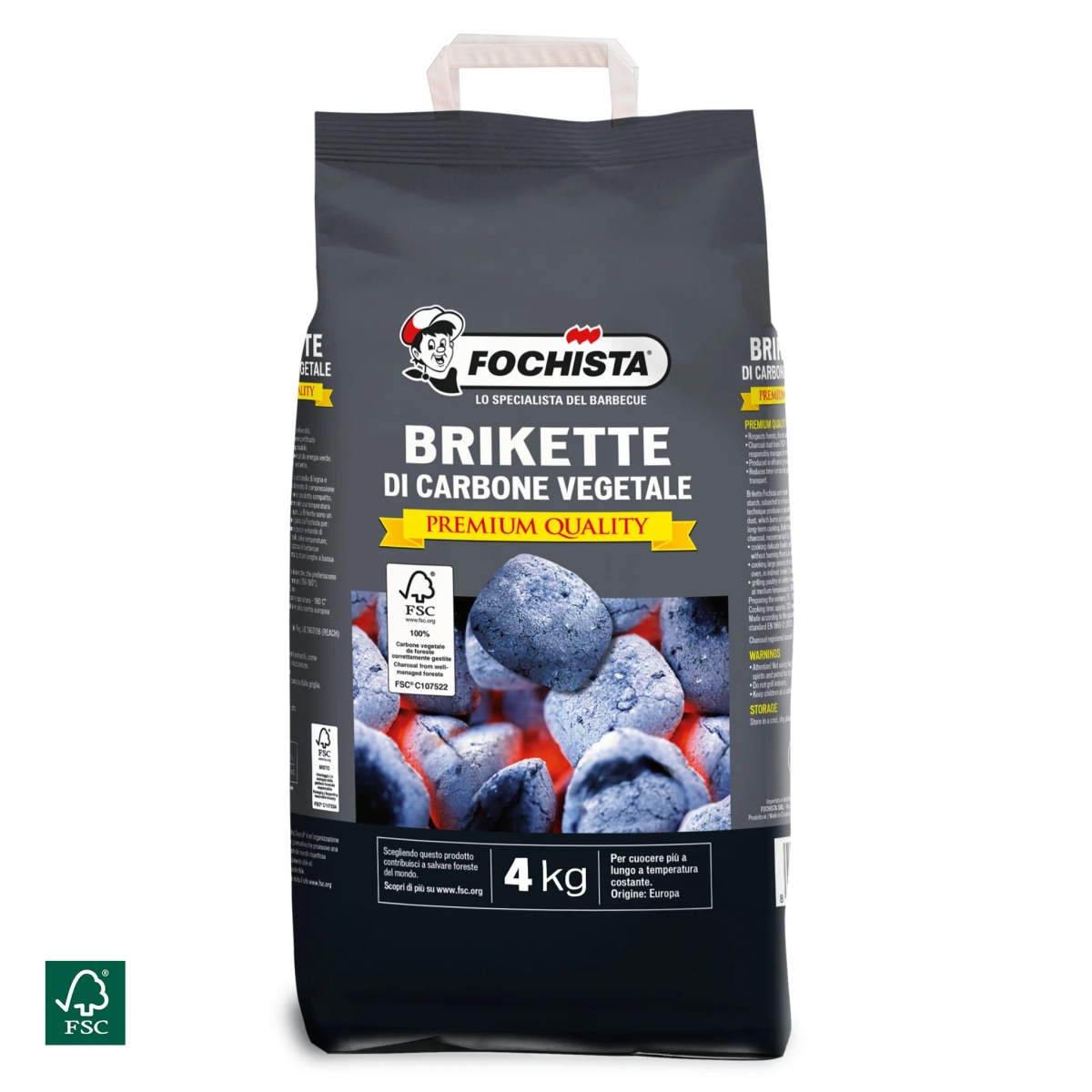 Brikette 4000 g Fochista in offerta da Lidl