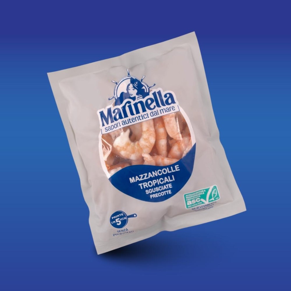 Mazzancolle sgusciate Precotte 180 g - Offerta nel negozio Lidl