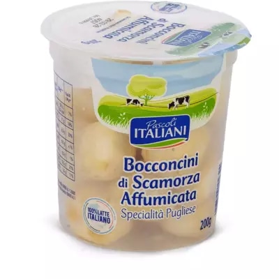 Bocconcini di Scamorza Affumicata 200 g in offerta da Eurospin