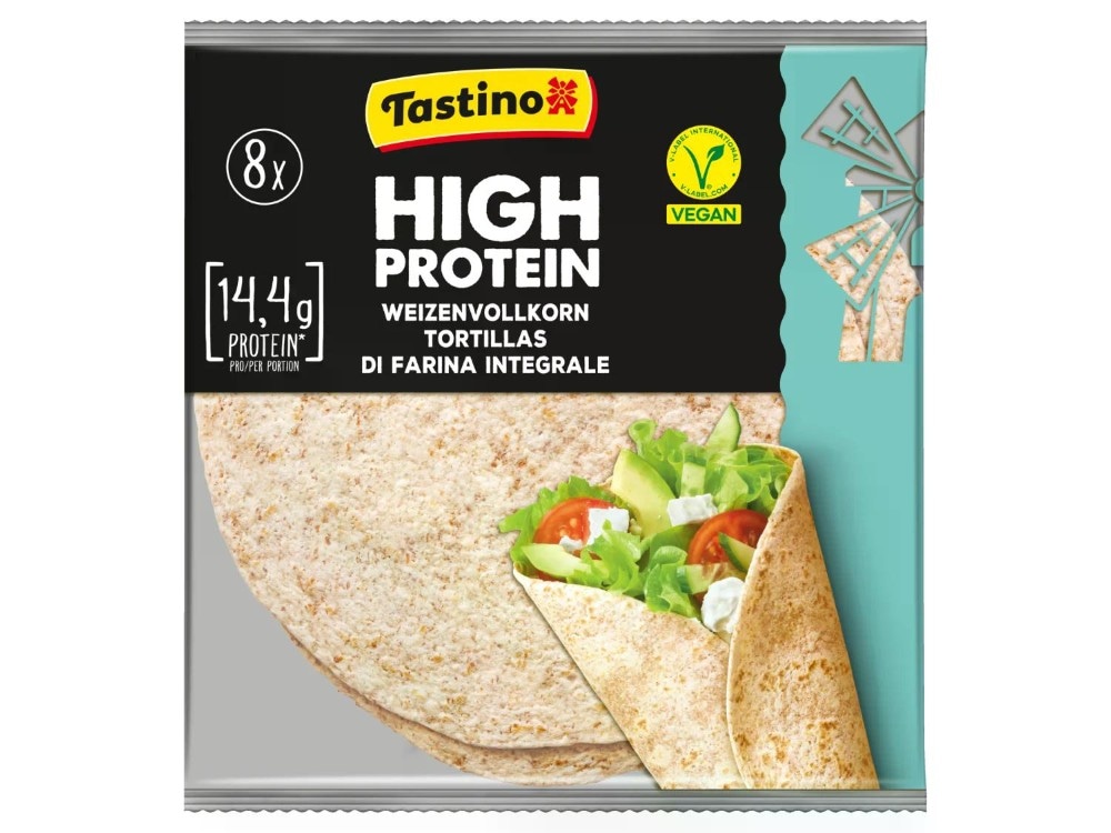 Wraps proteiche 320 g Tastino in offerta da Lidl