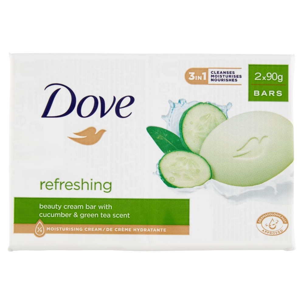 Sapone Solido Dove 2x90 g in offerta da Esselunga