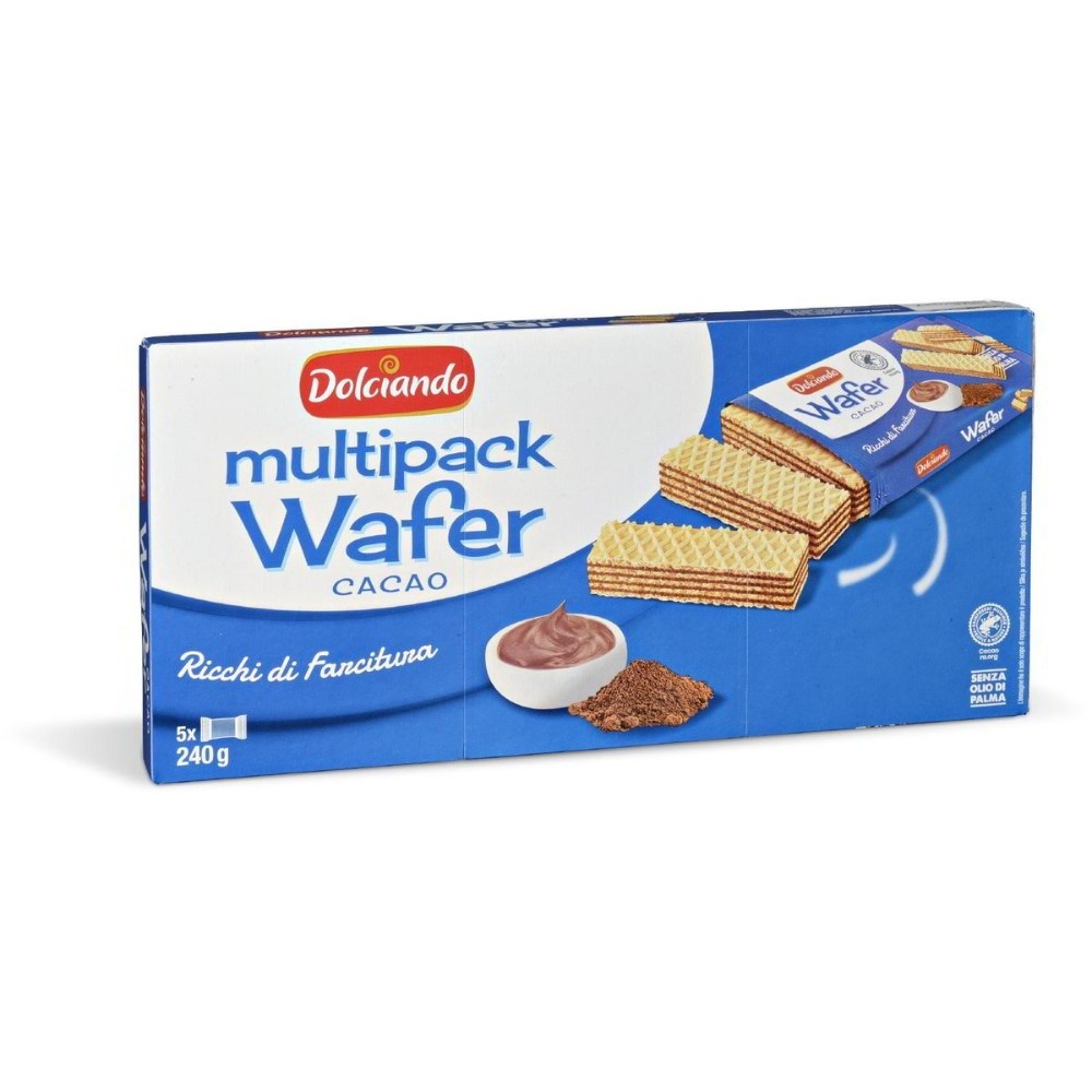 Wafer cacao 240 g Dolciando in offerta da Eurospin