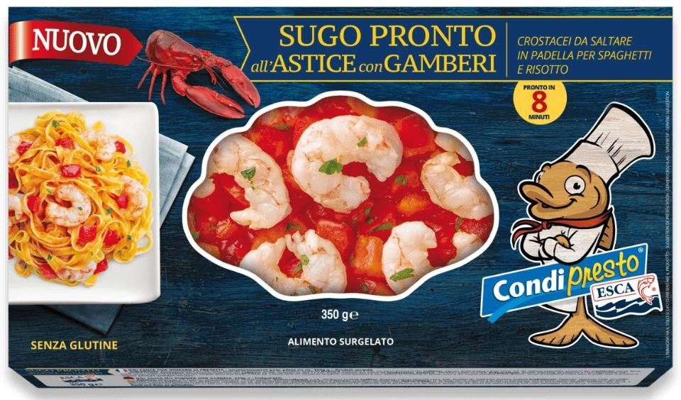 Sugo Pronto all'Astice con Gamberi Surgelato Esca 350 g in offerta da Bennet