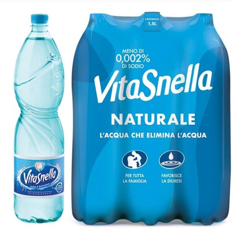 VitaSnella acqua naturale 1,5 l - Offerta nel negozio Dm