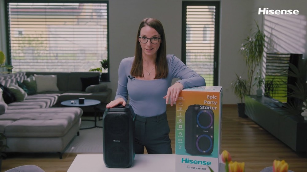 Hisense Speaker Party Rocket 160 in offerta da Comet