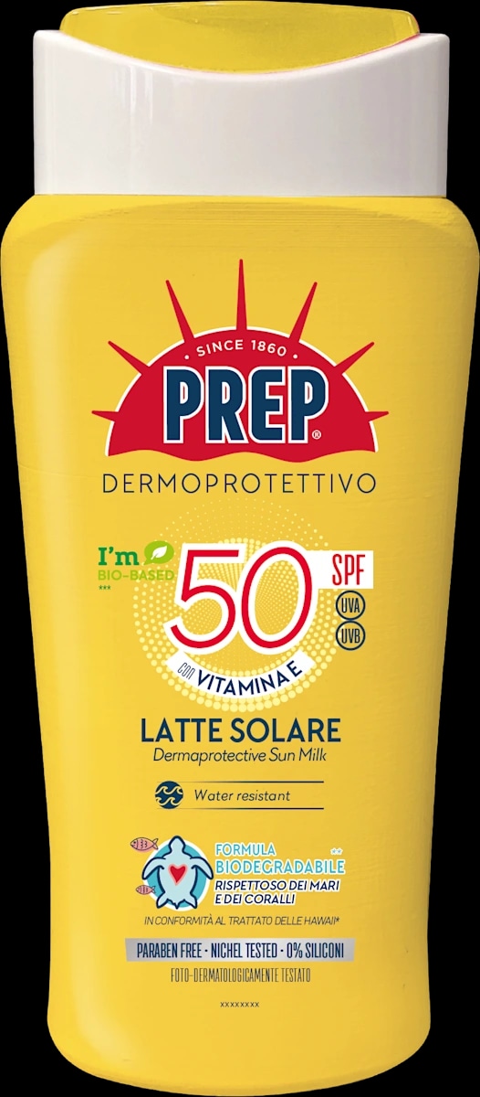 Latte Solare Dermoprotettivo 50 SPF Prep ml 200 - Offerta nel negozio Bennet