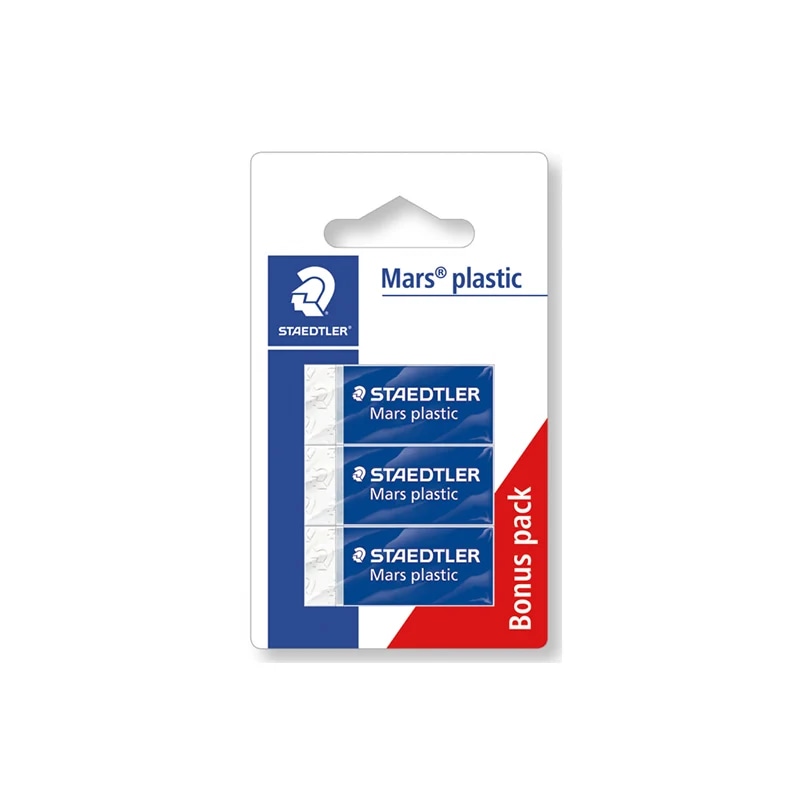Staedtler gomme Mars Mini 3pz in offerta da Maury's