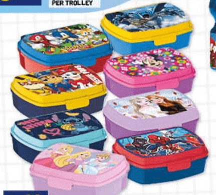 Porta merenda assortiti in offerta da Risparmio Casa