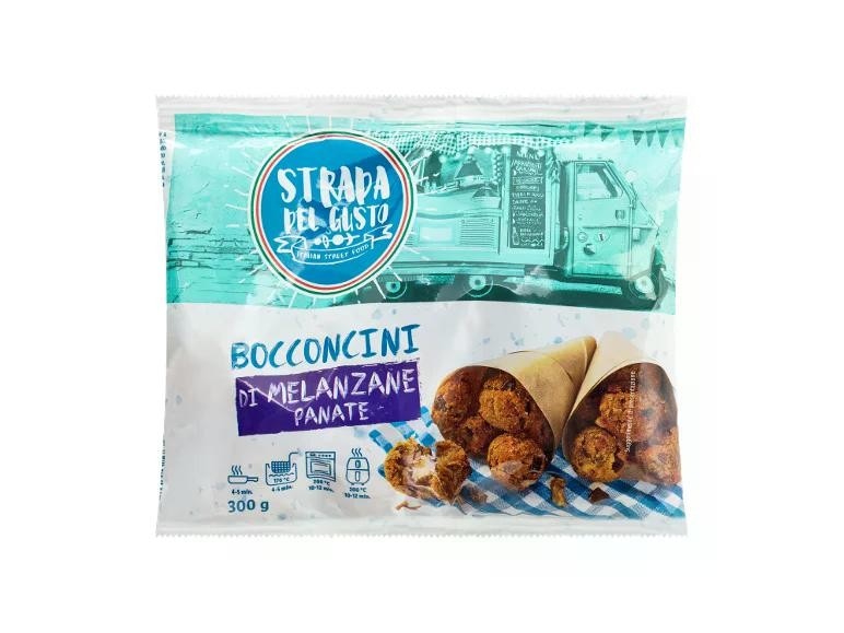 Bocconcini di melanzane panate 300 g in offerta da Lidl