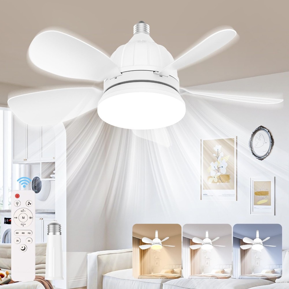 Ventilatore soffitto attacco da portalampada in offerta da Risparmio Casa