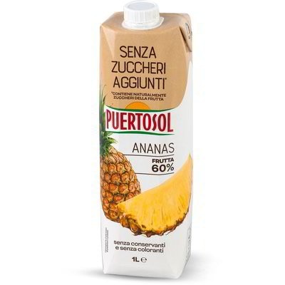 Bevanda ananas senza zuccheri aggiunti 1 l in offerta da Eurospin