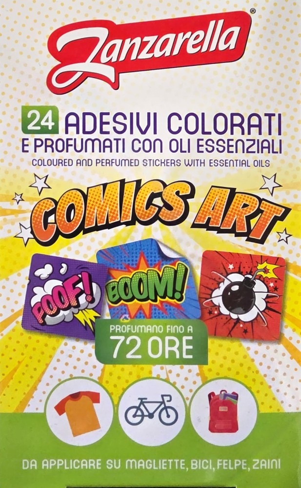 Zanzarella Adesivi con oli essenziali antizanzara 24 pezzi - Offerta nel negozio Lidl
