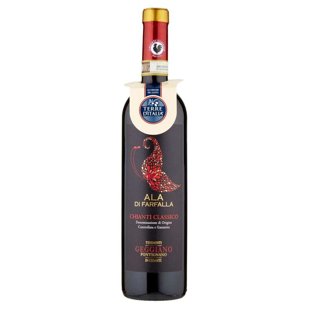 Chianti Classico DOCG Ala di Farfalla Geggiano Terre d'Italia 750 ml - Offerta nel negozio Carrefour
