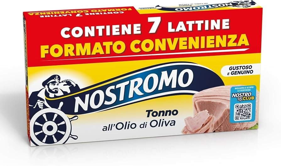 Tonno all'Olio di Oliva 60 g x8 Nostromo in offerta da Iper La grande i