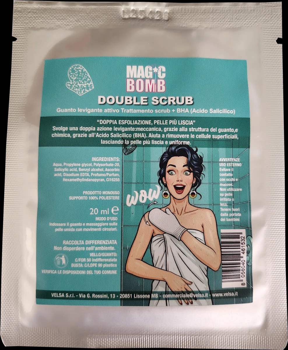 Velsa Magic Bomb guanto scrub 1 pezzo - Offerta nel negozio Dm