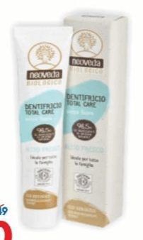 Neoveda dentifricio total care 75 ml in offerta da MD