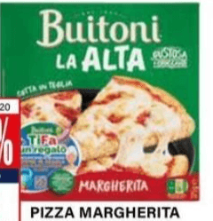 Buitoni pizza Margherita La Alta 375 g in offerta da Il Gigante