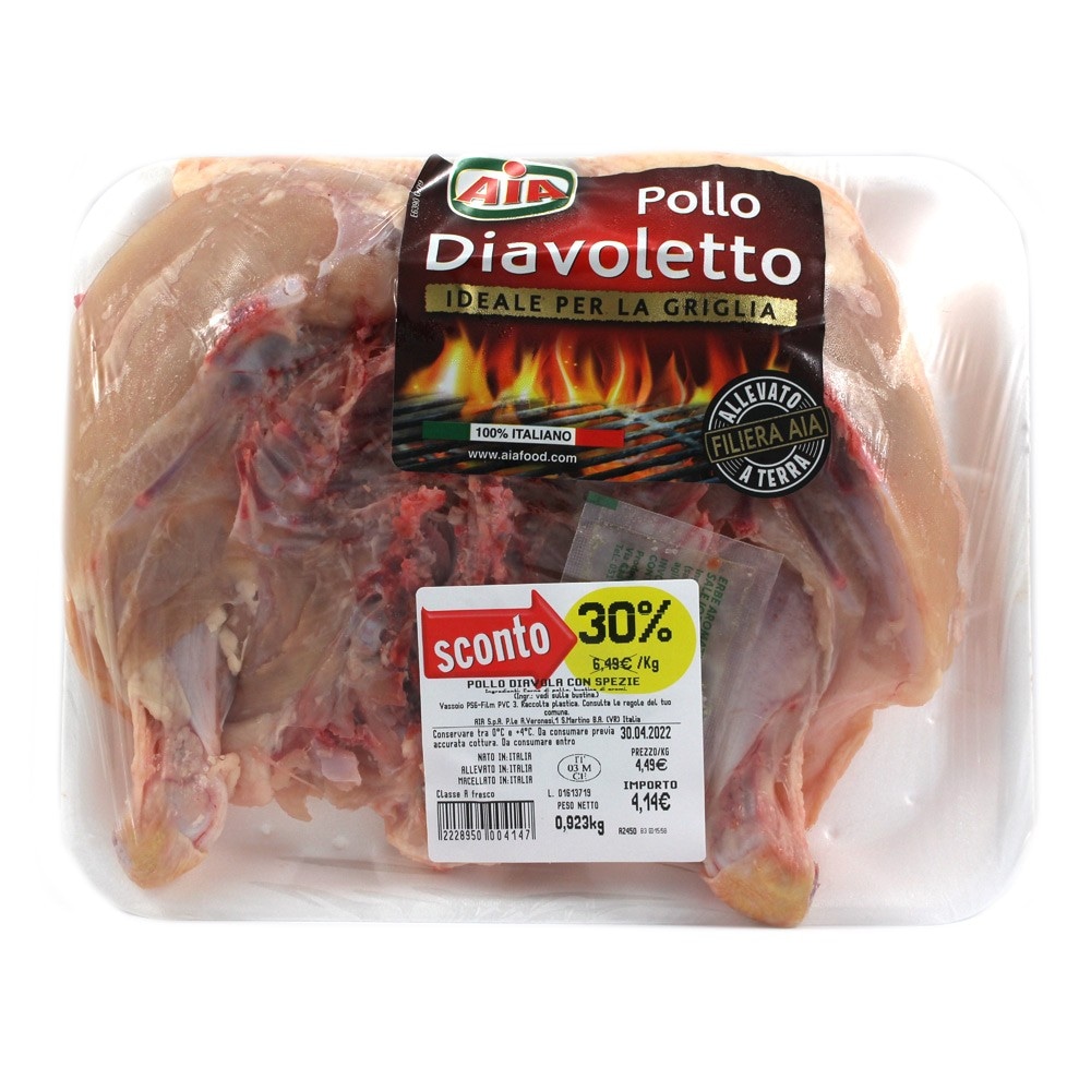 Pollo Diavoletto AIA al kg - Offerta nel negozio Bennet