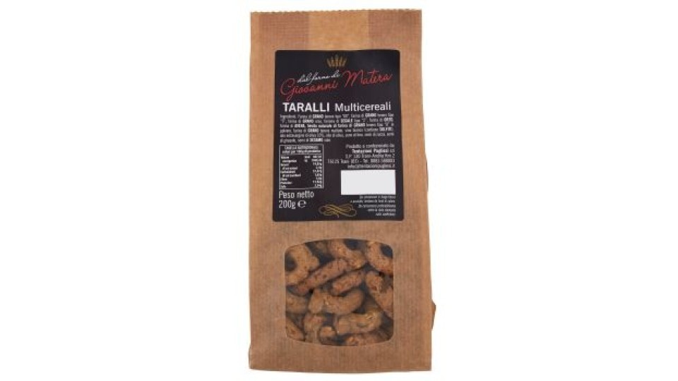 Giovanni Matera taralli multicereali 200 g in offerta da Esselunga