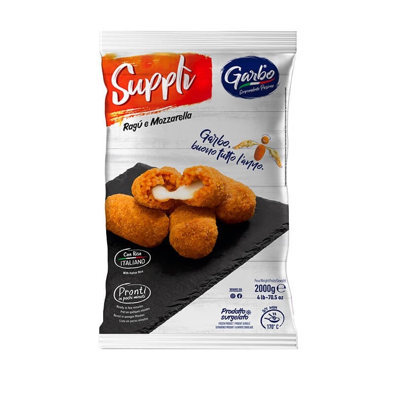 Crocchette di Patate o Supplì di Riso 250 g Garbo in offerta da Il Gigante