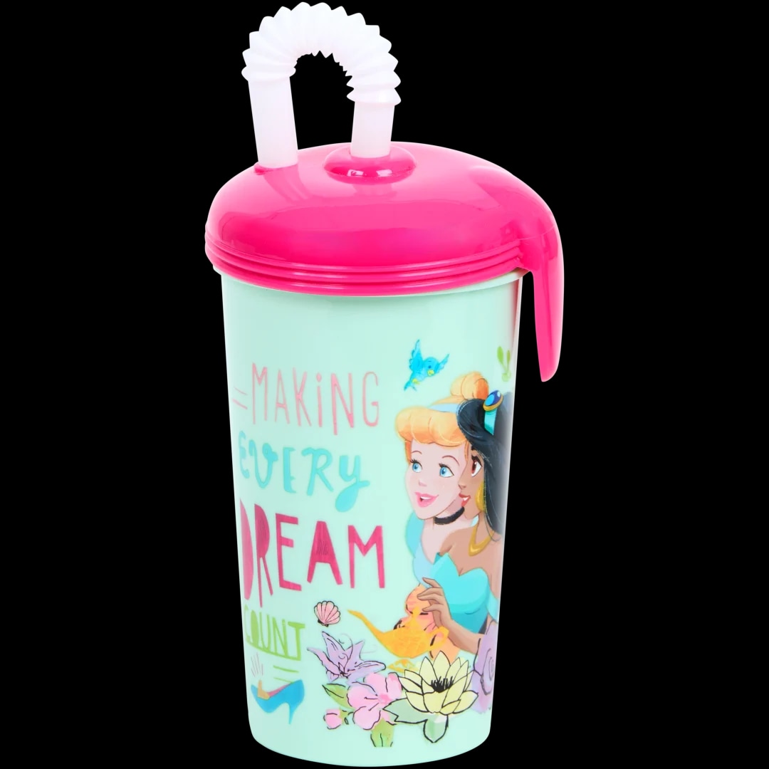 Bicchiere con cannuccia 400 ml in offerta da MD