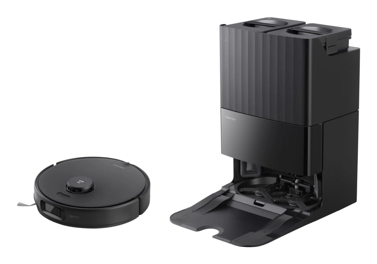 Robot aspirapolvere e lavapavimenti Qrevo Edge 5V1 in offerta da Comet