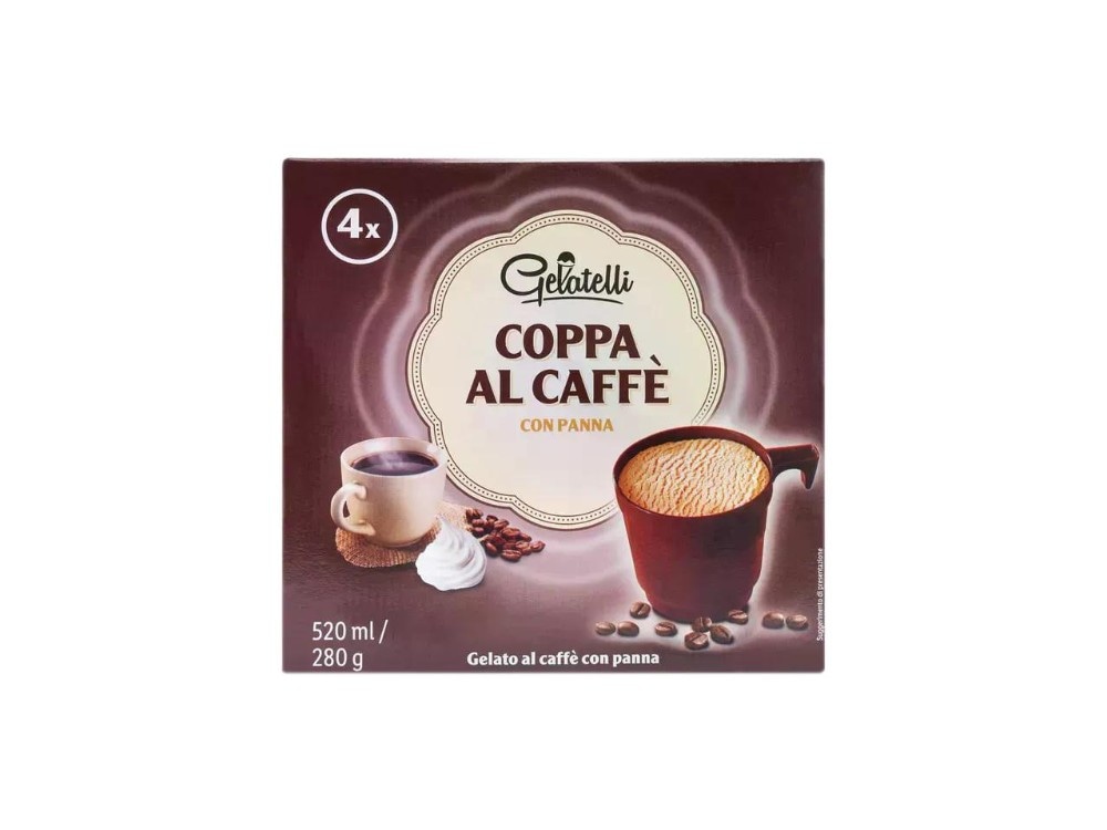 Coppa al caffè 280 g confezione Gelatelli - Offerta nel negozio Lidl