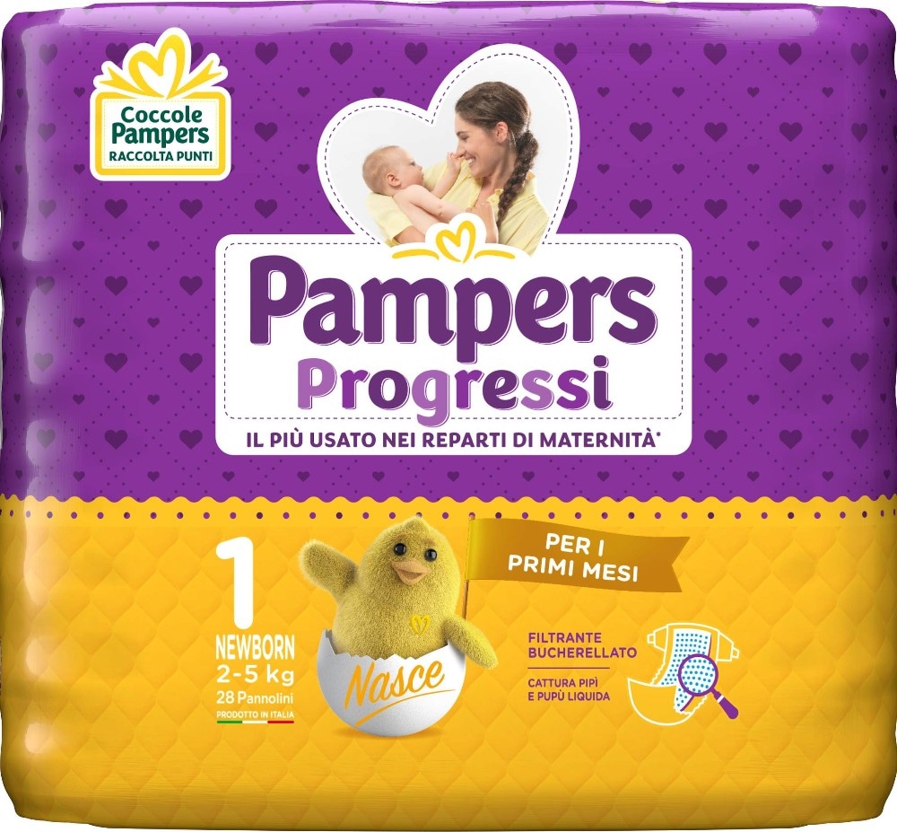 Pampers Progressi pannolini 17-28 pezzi - Offerta nel negozio Dm