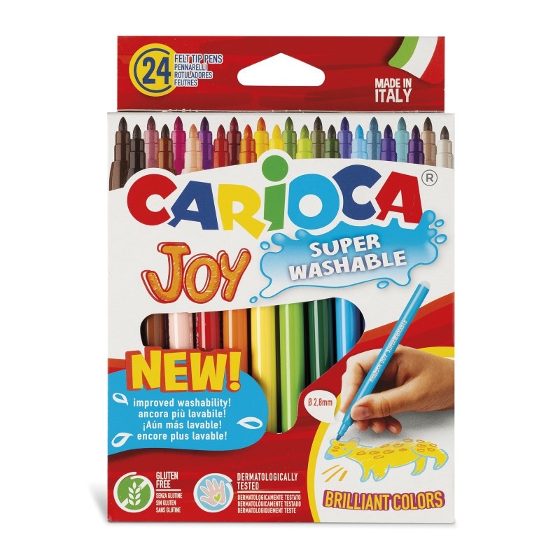 Pennarelli Joy Carioca 24 colori in offerta da MD