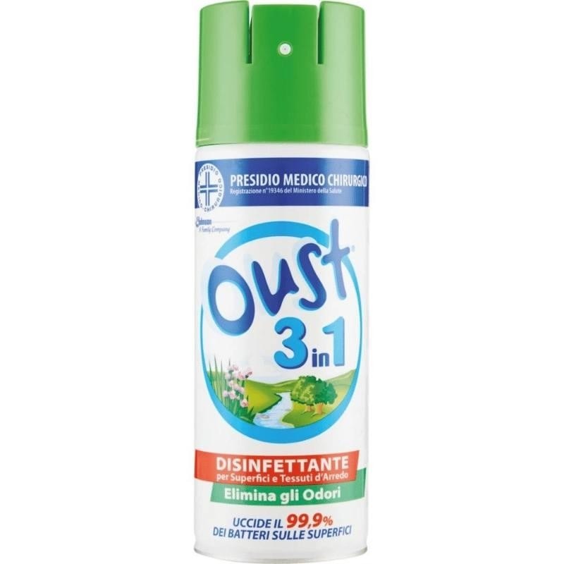 Oust 3in1 disinfettante spray 300 ml / 400 ml in offerta da Iper La grande i