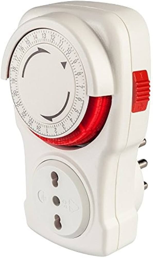 Timer programmabile giornaliero 16 amp in offerta da Il Gigante