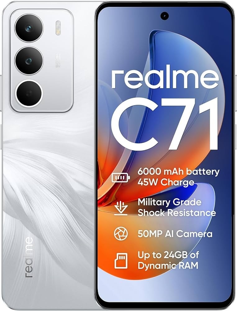 realme C71 8 + 256 GB in offerta da Comet