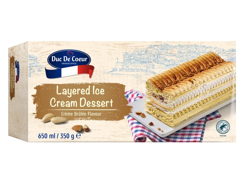 Duc De Coeur Layered Ice Cream Dessert - Offerta nel negozio Lidl