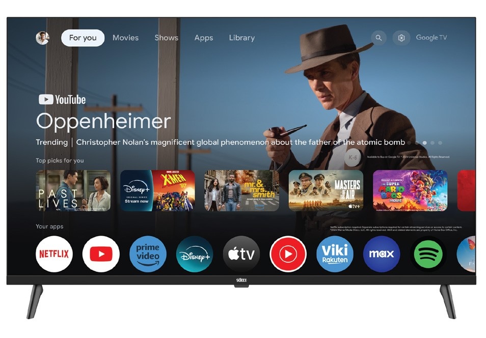 Seleco Google TV 32" HD Frameless - Offerta nel negozio Risparmio Casa