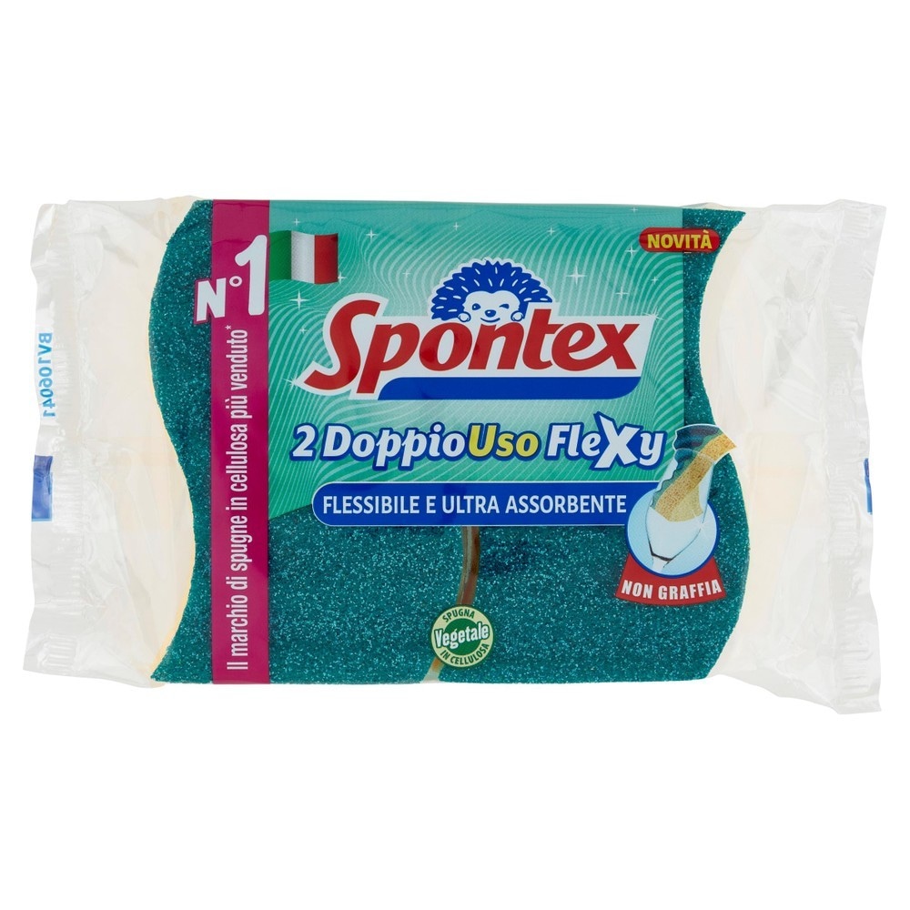 Spugna abrasiva doppiouso Flexy conf. da 2 in offerta da Bennet