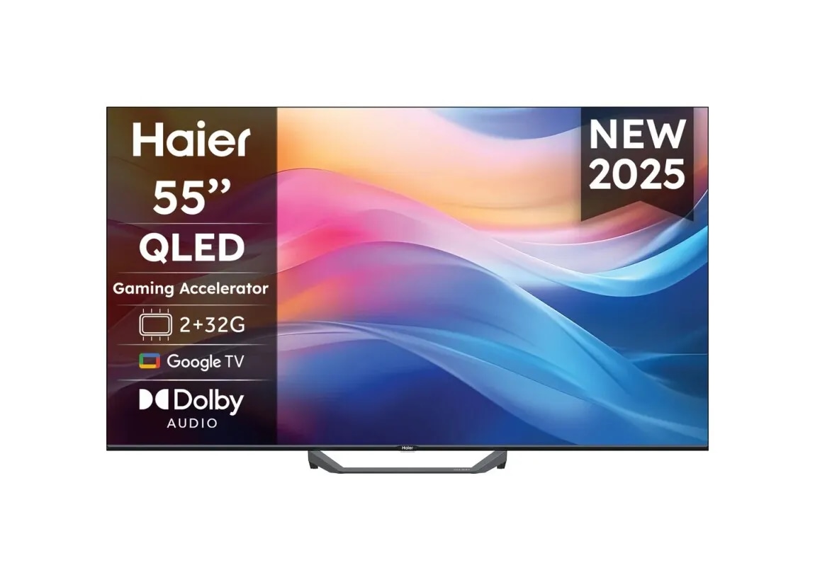 Smart TV QLED Serie S80 H55S80 55" HAIER in offerta da Unieuro