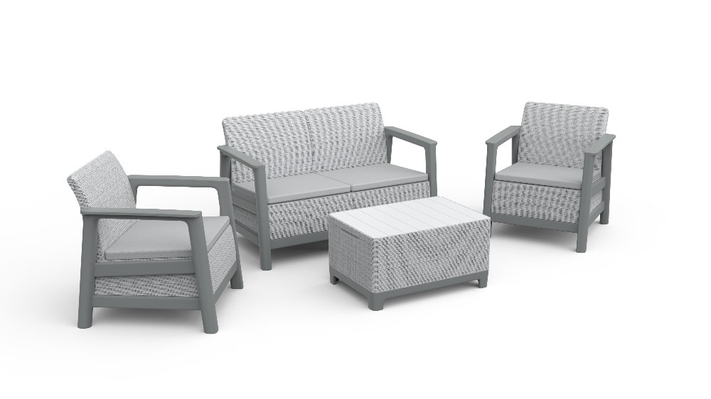 Salotto in resina Scandi 4 posti - Offerta nel negozio Leroy Merlin