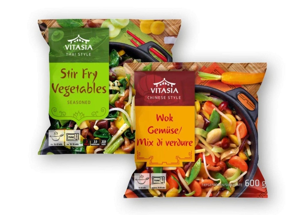 Vitasia mix di verdure 600 g in offerta da Lidl
