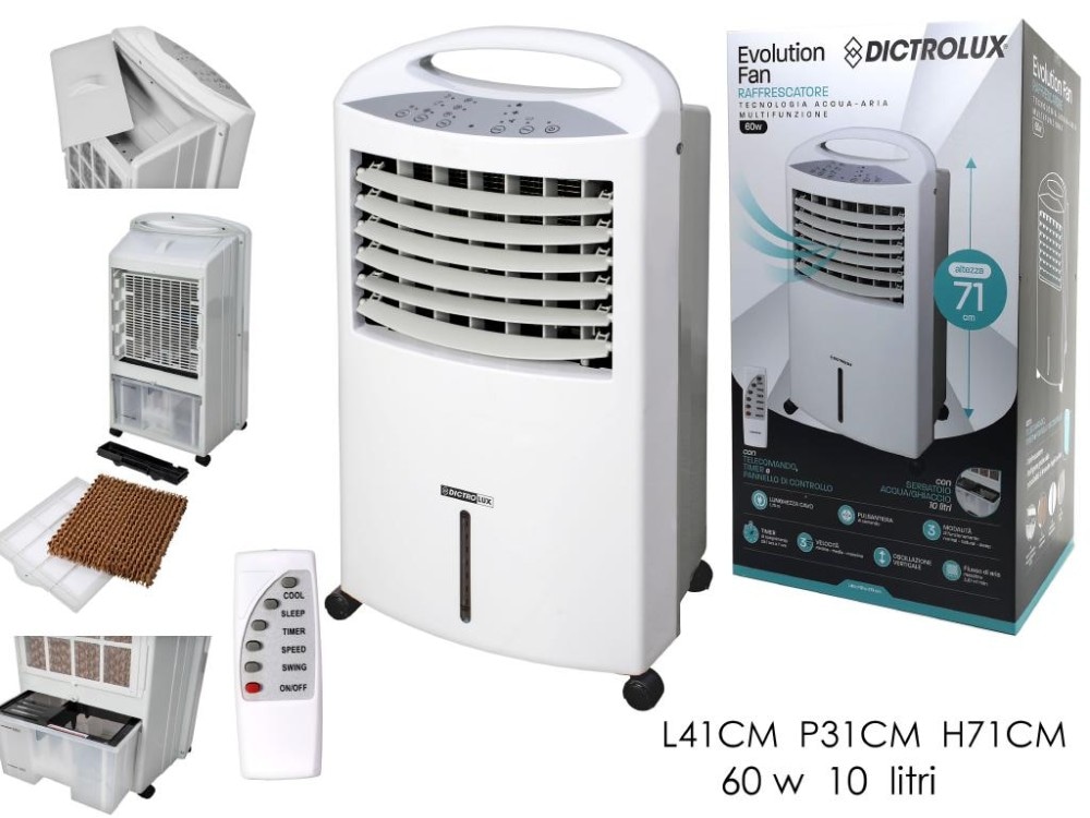 Raffrescatore portatile 10 LT DICTROLUX - Offerta nel negozio Happy Casa