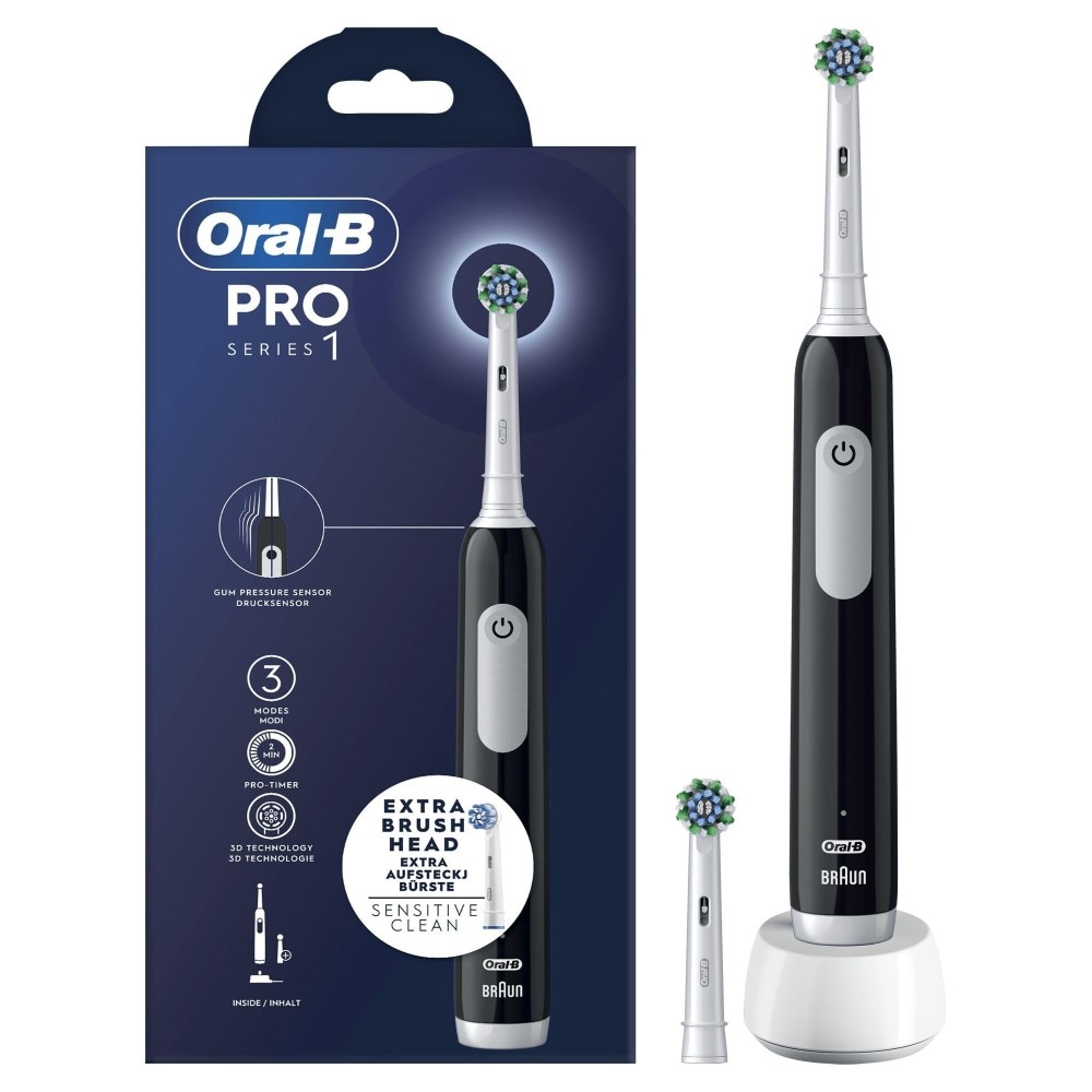 Oral-B Spazzolino Elettrico PRO 1 Nero 1 pezzo in offerta da Euronics