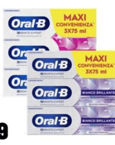 Oral-B dentifrici 75 ml x3 Oral B in offerta da Iper La grande i