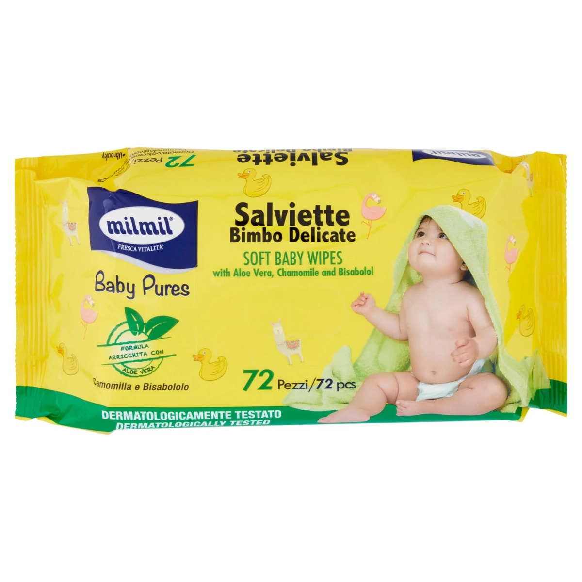 Salviette Bimbo Delicate Baby Pures conf. 72 pezzi in offerta da Carrefour