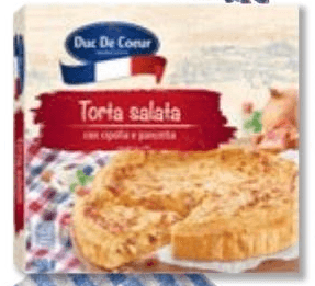 Duc De Coeur Torta salata con cipolla e pancetta 400 g in offerta da Lidl