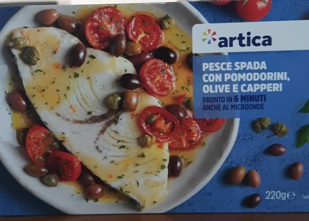 Pesce spada con pomodorini e olive Artica 220 g in offerta da Coop