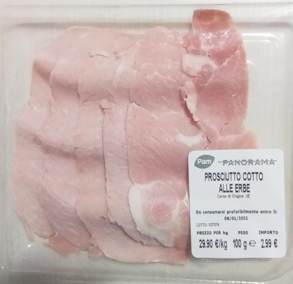 Prosciutto cotto alle erbe o speck g 100 Pam in offerta da Panorama