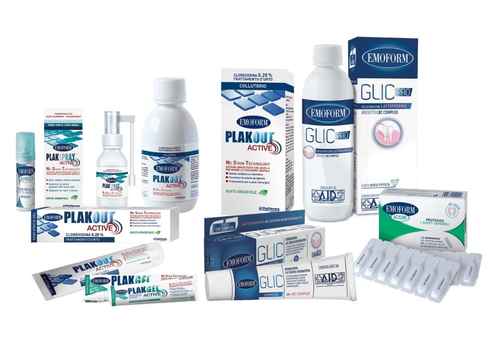 Linea igiene orale Emoform in offerta da Iper La grande i