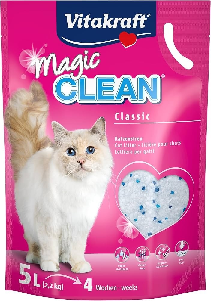 Lettiera per gatti Magic Clean Vitakraft 5 lt in offerta da Coop