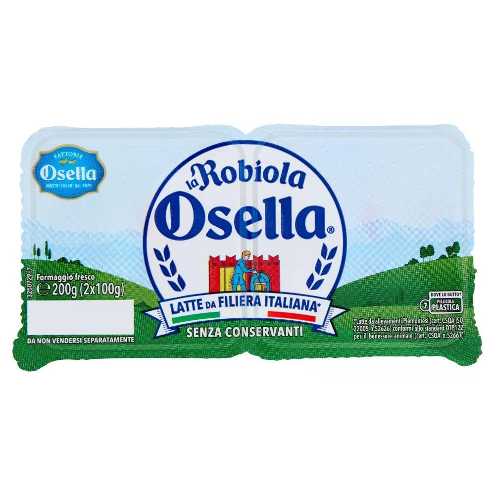 Robiola Fattorie Osella 2 x 100 g - Offerta nel negozio Iper La grande i