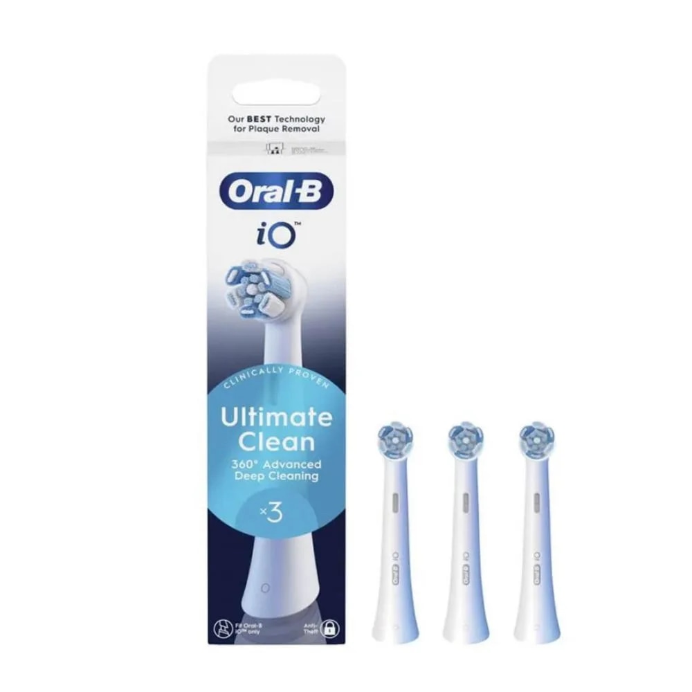 Oral-B iO Refill Ultimate Clean 3 pezzi in offerta da Euronics